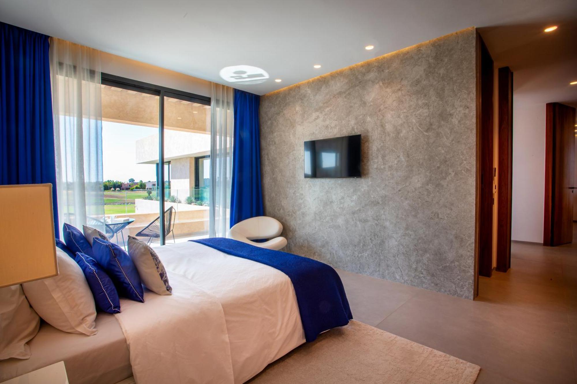 De Luxe A Marrakech, Piscine Jacuzzi, Vue Golf A Amelkis Villa Marrakesch