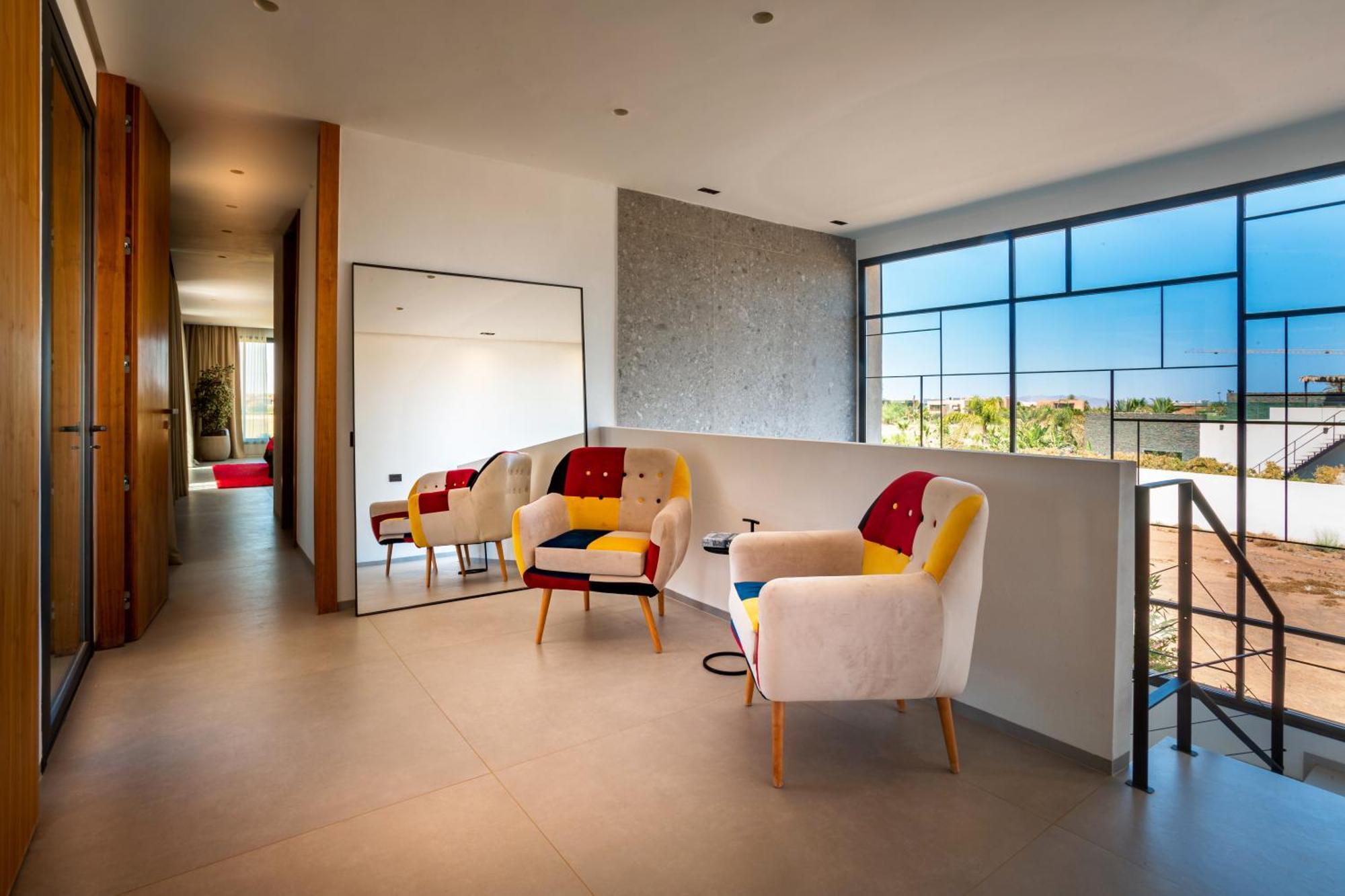 De Luxe A Marrakech, Piscine Jacuzzi, Vue Golf A Amelkis Villa *