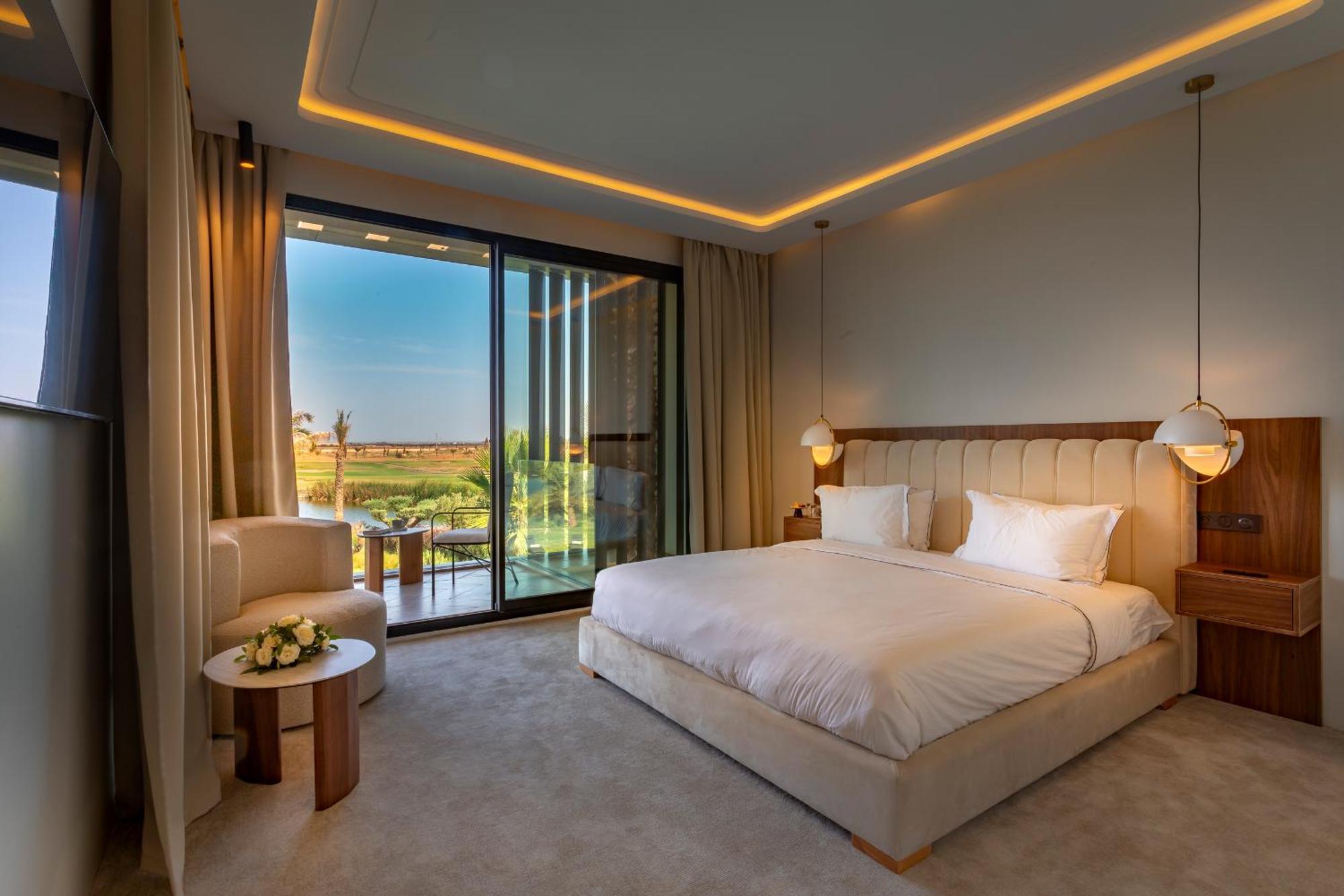 De Luxe A Marrakech, Piscine Jacuzzi, Vue Golf A Amelkis * Marrakesch